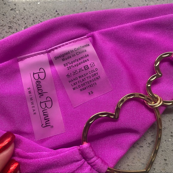 👙 The Nadia Love 💗 Skimpy Bottom with HEART ❤️ DETAIL HARDWARE- BRAND NEW !! - Picture 6 of 6